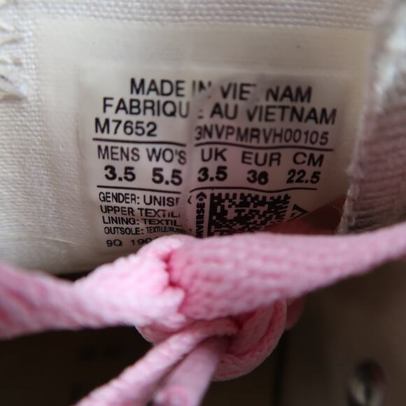 Converse Shoes Womens 5.5 Casual Sneakers Chuck Taylor All Star Canvas Low - Picture 6 of 11